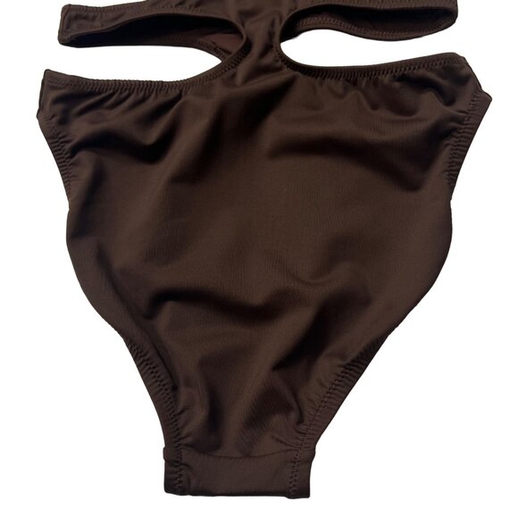 SKIMS Swim Tank Monokini Cocoa XXS - Picture 7 of 11